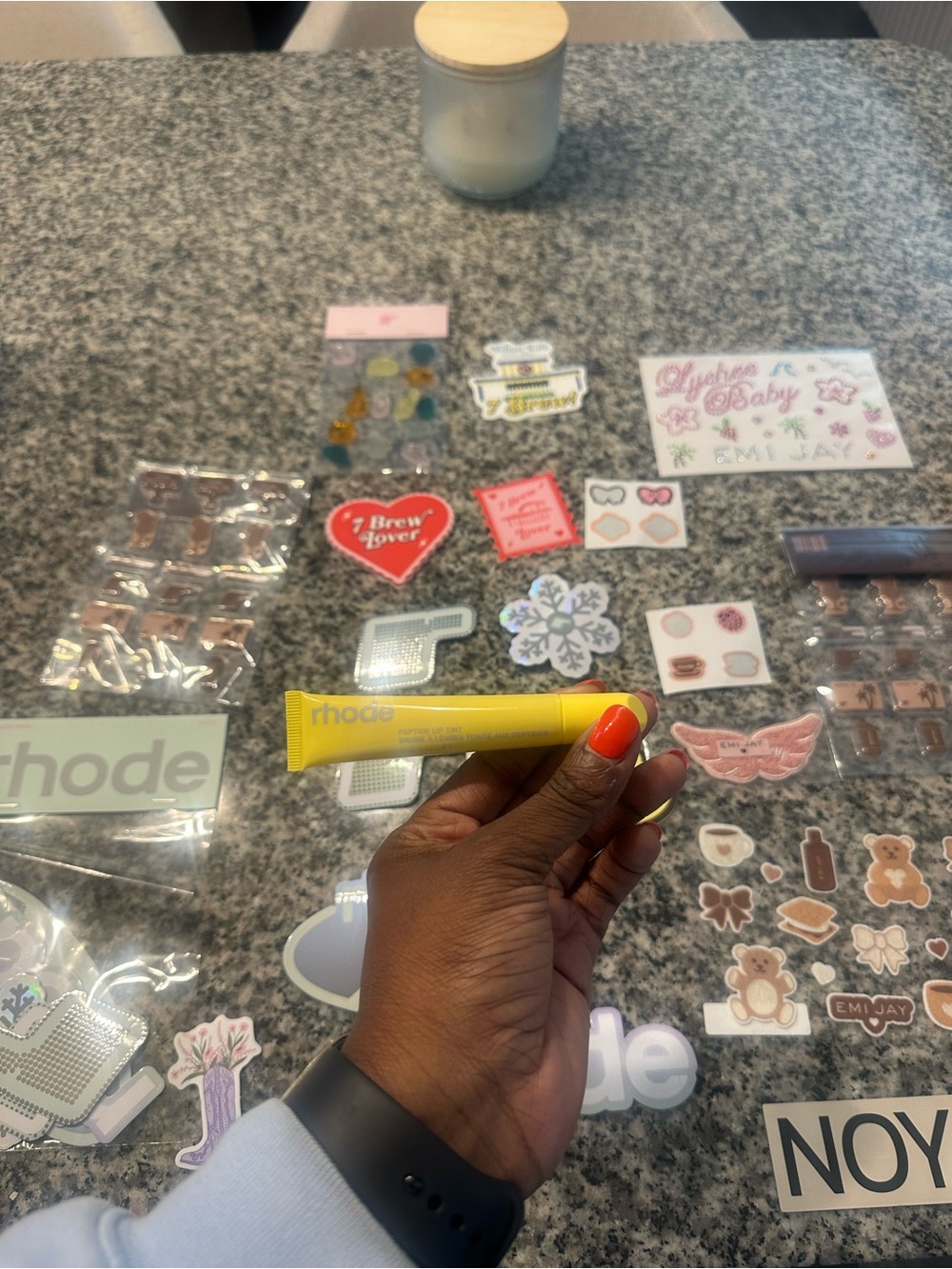 Rhode Lemontini w/o box- stickers included.